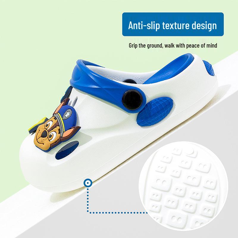 Paw Patrol Kinder rutschfeste Cartoon-Clogs - Sommer-Strandsandalen für Jungen & Mädchen