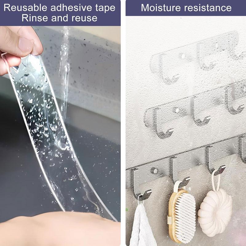 Double Sided Tape Nano Tape Transparent Adhesive Tape Traceless Adhesive Powerful Tape Washable Suitable for Carpets Photo Walls