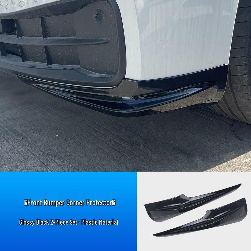 

Комплект противоударных полос и угловых защит переднего бампера Volkswagen ID3. Fits 2021-2025 Volkswagen ID.3