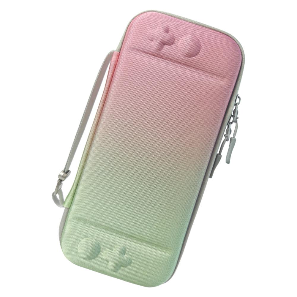 Nintendo Switch OLED Gradient EVA Protective Storage Bag - Portable Hard Shell for Handheld Console Accessories