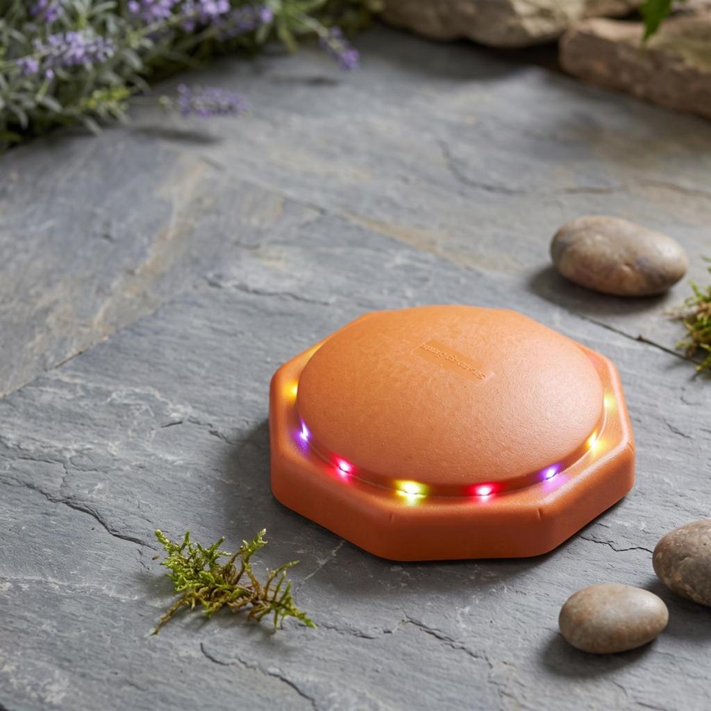 Glowing Stepping Stone Lightup Pad with Lights Sensory Balance Stones for Kids,