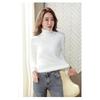 One Piece Velvet Fabric, High Neck Sweater for Women In Autumn and Winter, with Thickened Velvet Lining and A Base Knit Sweater