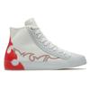 (WMNS) Converse Chuck Taylor All Star Sasha High Top Canvas Le Egret Red Women's 565003C
