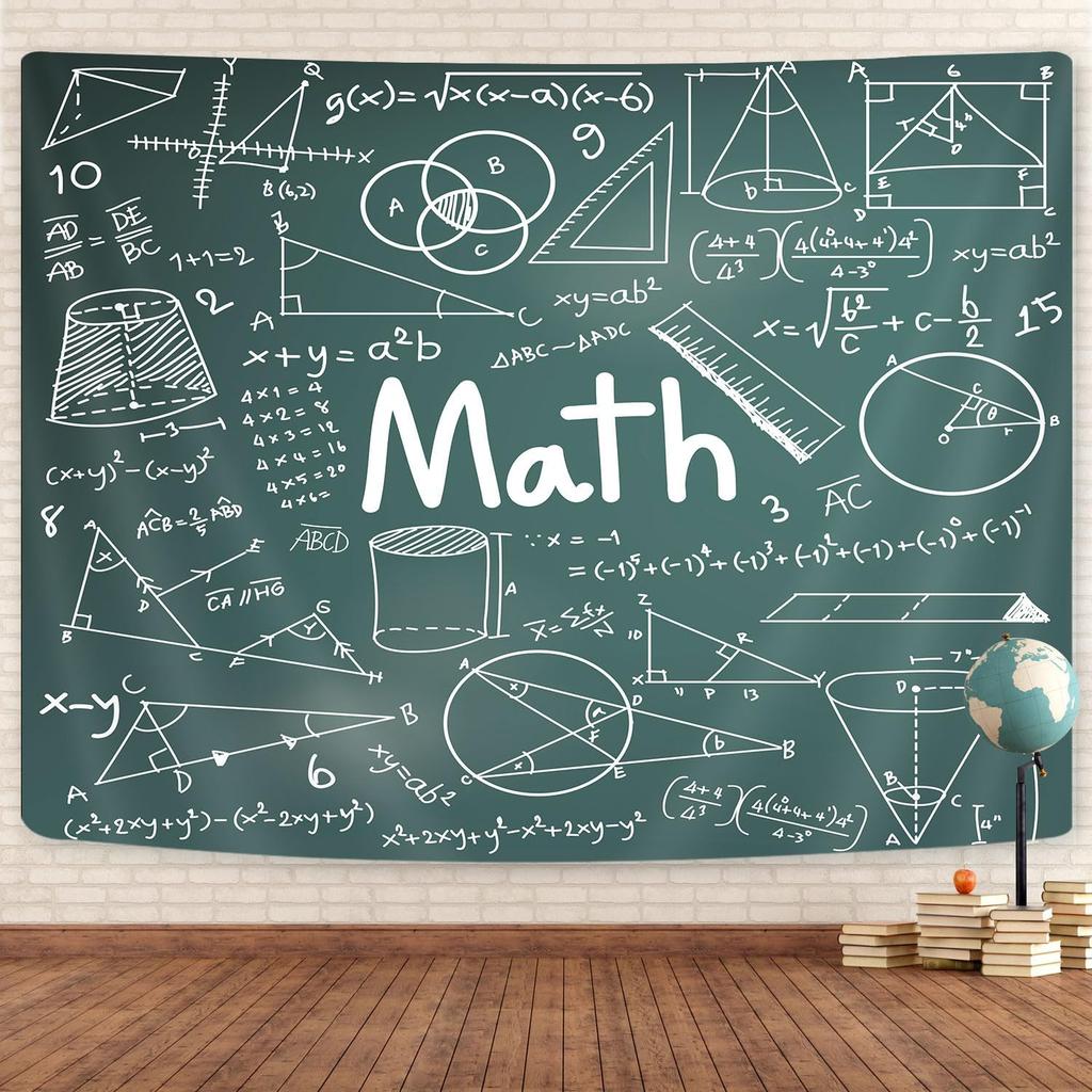 Science Tapestry Science Classroom Decor Posters Black White Education Formulas Tapestries Teacher Students School Educational