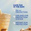 NIVEA SUN Protect and Moisture 125 ml LSF 50, fortschrittlicher Sonnenschutz für sofortigen Schutz | PA+++ UVA- und UVB-Schutz | Vitamin E + Feuchtigkeit | Männer und Frauen