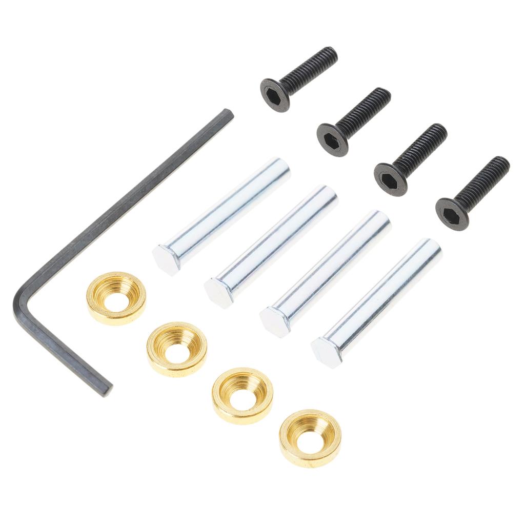 4set High-Quality Metal Screws for 25mm Thickness Computer Fan Flat Head Mount Quality Computer Replacement Screws