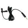 Portable 2.5mm Shielded Cable Microphone Lavalier Microphone Replacement Noise Reduction HiFi Sound 3.5mm Plug