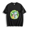 Rick and Morty Portal Duo T-Shirt - Sci-Fi Cartoon Classic Design Unisex Tee