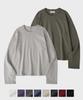 HOOVES [Daily Room X Whoops] Panel Cutoff U-Neck Sleeve - 10 Colors