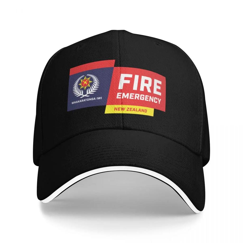 Fire and Emergency New Zealand Baseball Cap Anime Hat funny hat tea derby Caps Women Mens