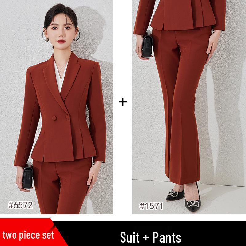 Women's Professional Blazer for Spring/Autumn 2024: Managerial Interview & Business Commute Wear