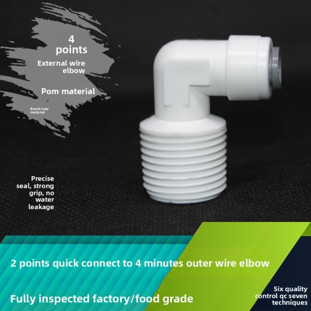 Wąż Rurka 1/4" 3/8" ŚZ 1/8" 1/4" 1/2" Szybkozłączka Akwariowa Osmoza Odwrotna Kolanko Wodne RO Złączka Złączka do Rury Plastikowej