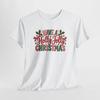 Have a Holly Jolly Christmas Tee | Retro Candy Cane Plaid Holiday Shirt