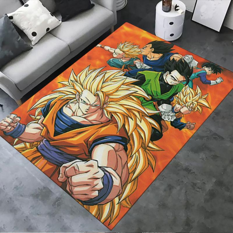 2025 New DRAGON BALL Carpet Rug for Living Room Bedroom Home Sofa Decoration,Kids Play Non-slip Floor Mat32