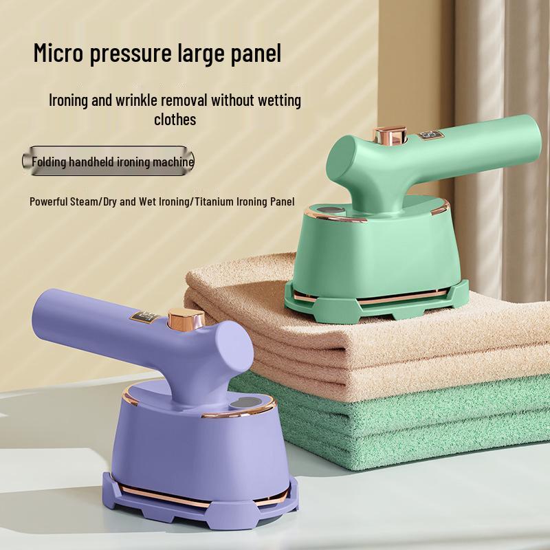Portable Mini Garment Steamer: Handheld Multifunctional Electric Iron for Household Use