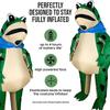 Funny Frog Costume Party Costume Cartoon Character Cosplay Costume Inflatable Costume Frog Suit