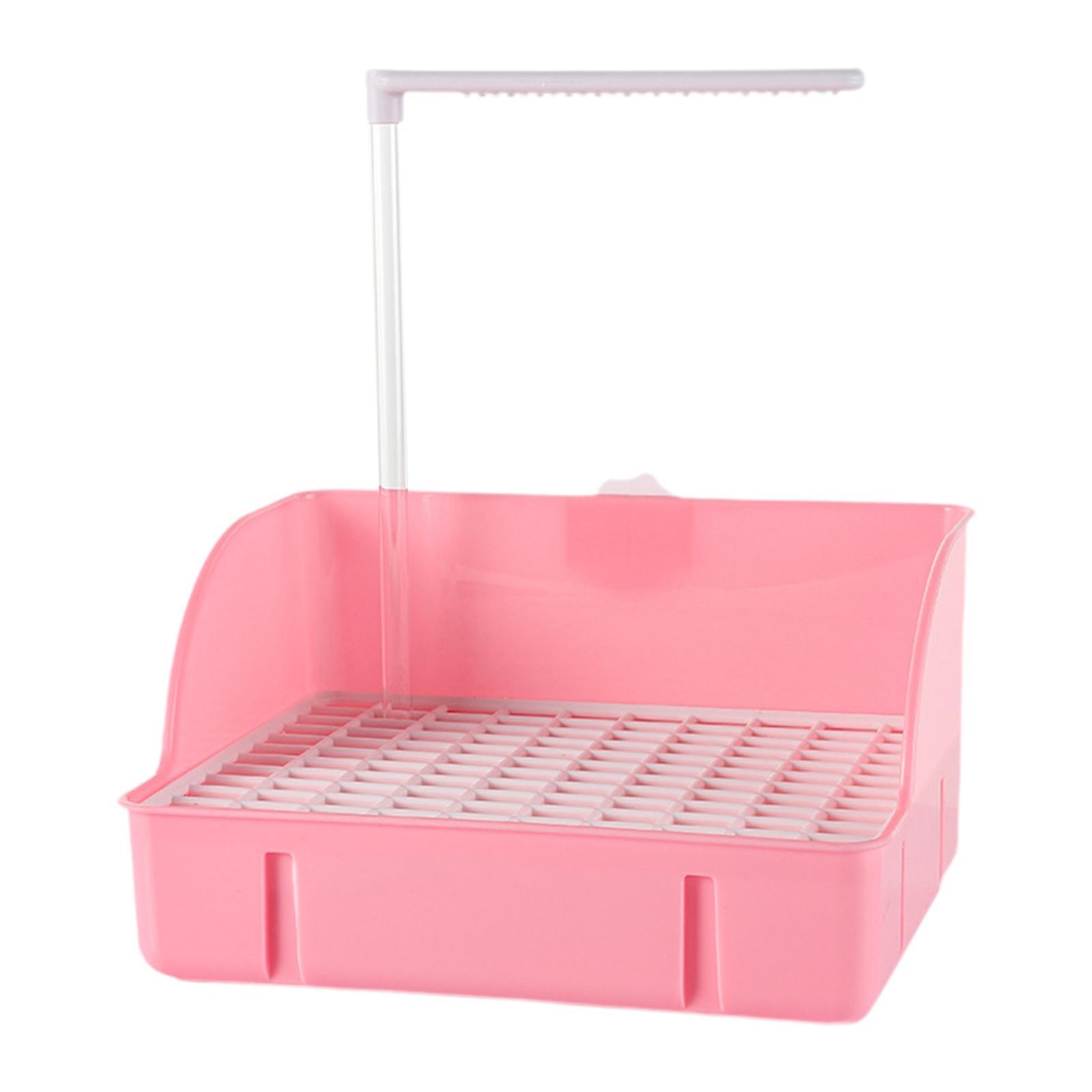 

Parrot Bath Shower Parrot Bird Bathtub Toy with Running Water Cage Accessories for Ferret Lovebird African Grey Goldfinch рожевий