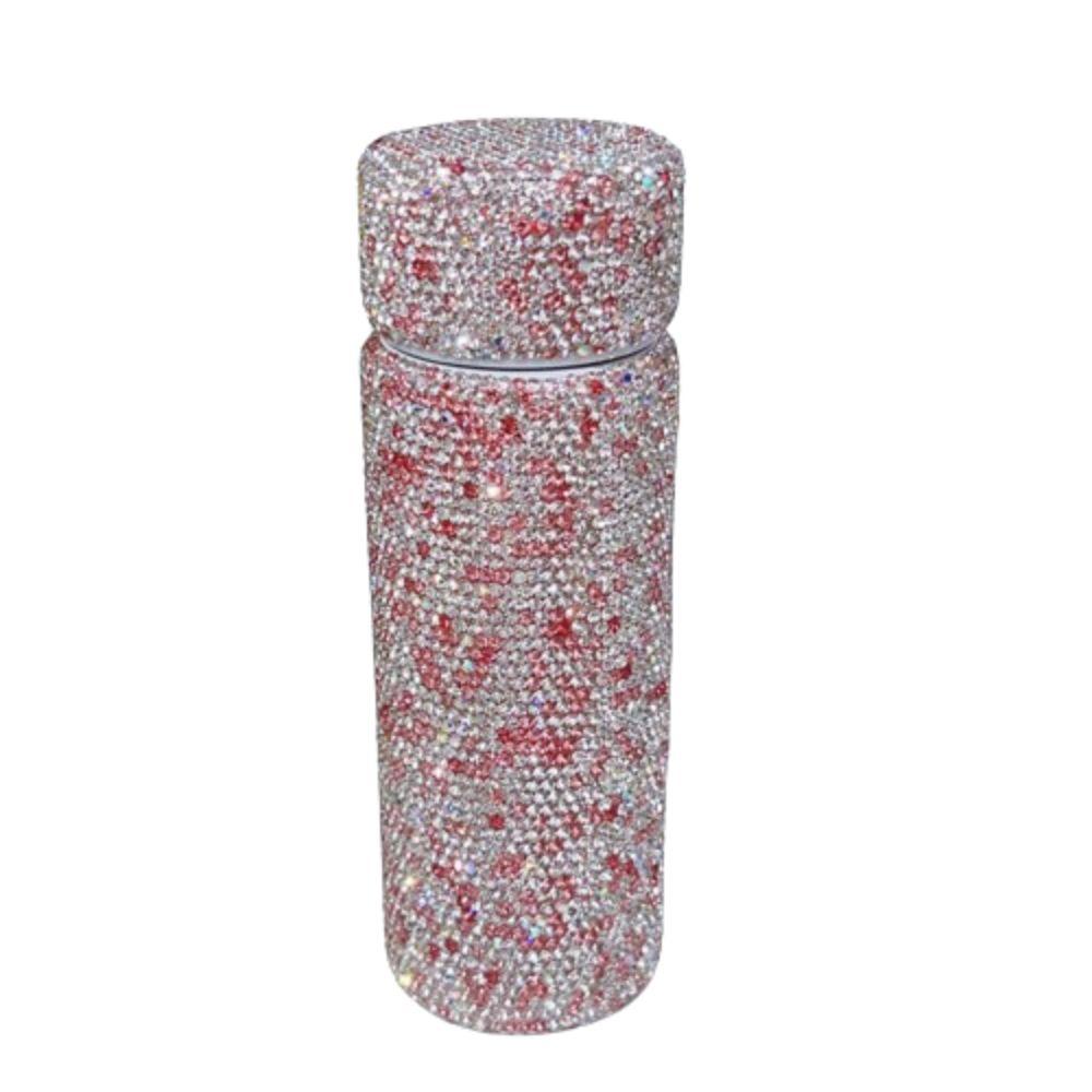 Creative Diamond Water Bottle 150ml Portable Diamond-encrusted Mug Exquisite Stainless Steel Refillable Water Bottle Travel