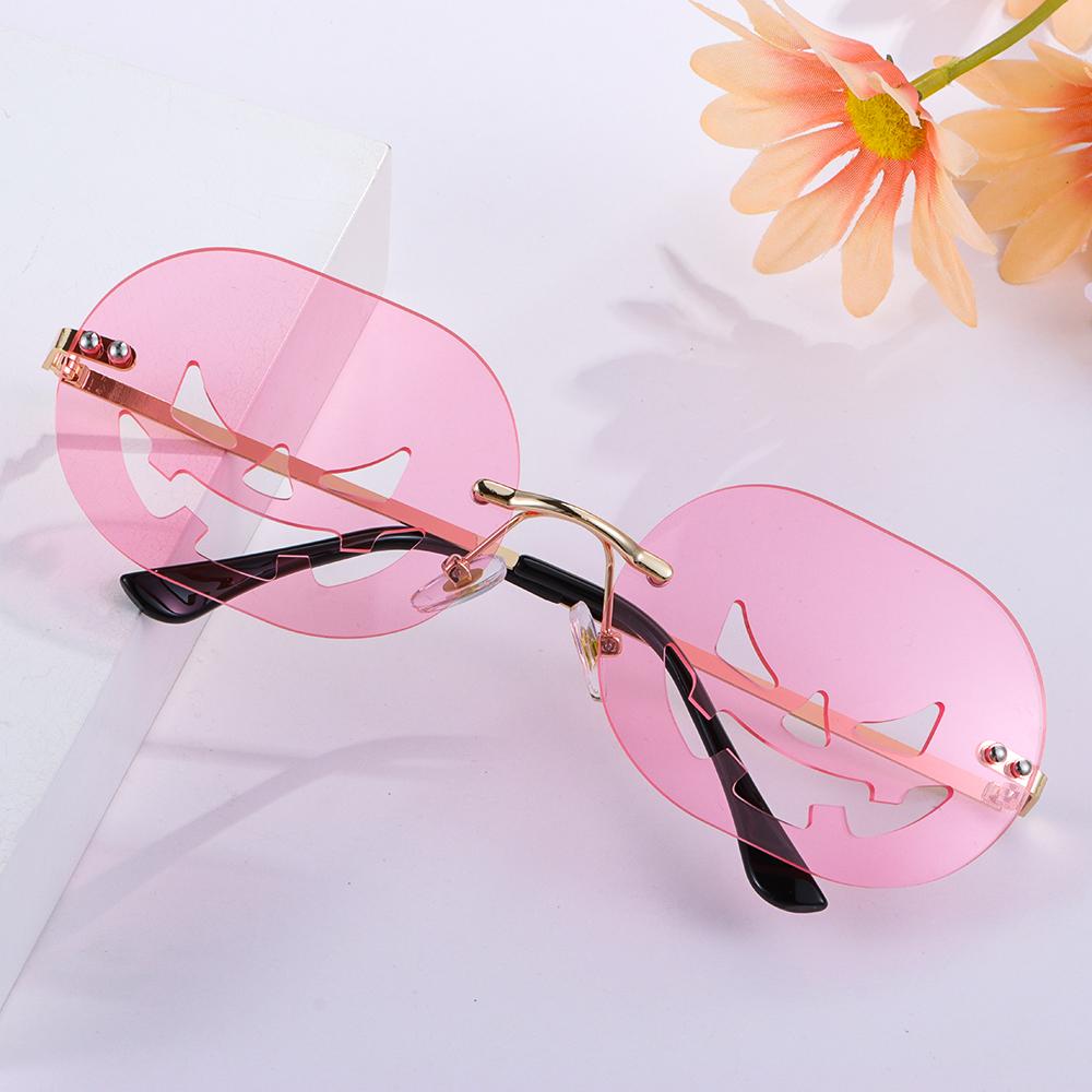 Vintage Funny Cutout Sunglasses for Women Men Party Glasses Pumpkin Glasses Halloween