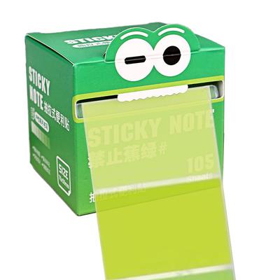 105 Sheets Pull Out Pearlescent Paper Sticky Notes Clear Sticky Notes Pads Self Adhesive Memo Colorful Classroom Note Marking