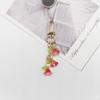 Lily of the Valley Colorful Flower Keychain Pendant - Sweet Girl Bag Accessory & Small Gift Ornament
