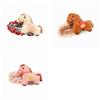 Grid Cartoon Hair Clip Large Plush Edge Clip Creative Horse Hairpins  2026 New Year