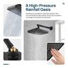 6-Inch Design Rainfall Shower Head Portable Waterfall Shower Head  For Home Shower