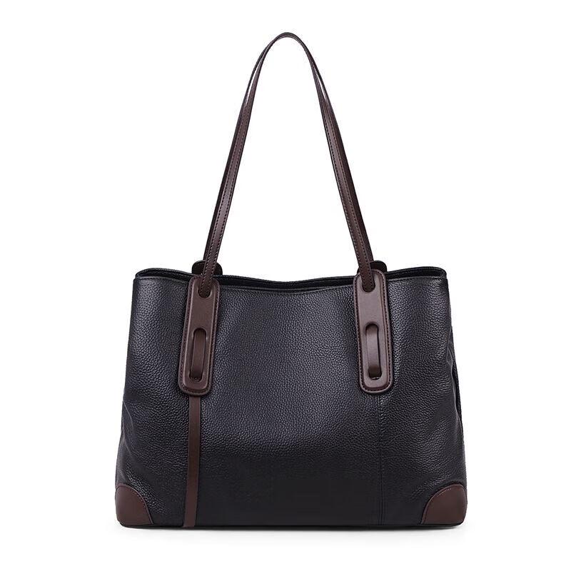 Viney Women's Large Capacity Leather Tote Bag