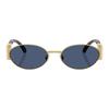 Versace Vintage Fashion Logo Oval Sunglasses Unisex sunglasses Tortoise 0VE2299-100280