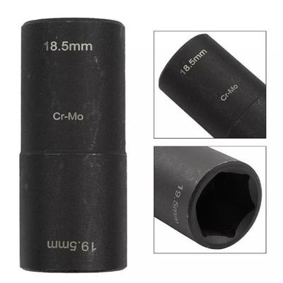 18.5mm X 19.5mm Sleeve Lug Double Wheel Nut Tires Cap Flip Socket Set Repair Hand-Held Disassembly Tool For Ford Chrysler