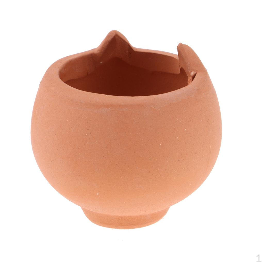 1/12 Dollhouse Miniatures Ceramic Flowerpots Vase Porcelain Flower Pots Toy