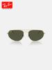 [New product] Ray-Ban irregular metal narrow frame sunglasses men's and women's high-end glasses sunglasses 0RB3945