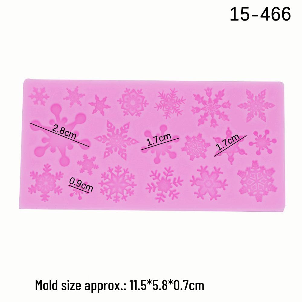 

Силиконовая форма «Мульти-снежинка» для мастики, украшения тортов и печенья розовый