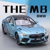 1/24 BMW M8 Alloy Superscar Model Scale Diecast Metal Vehicle Sound and Light Simulation Collecties Children Birthday Toy Gift