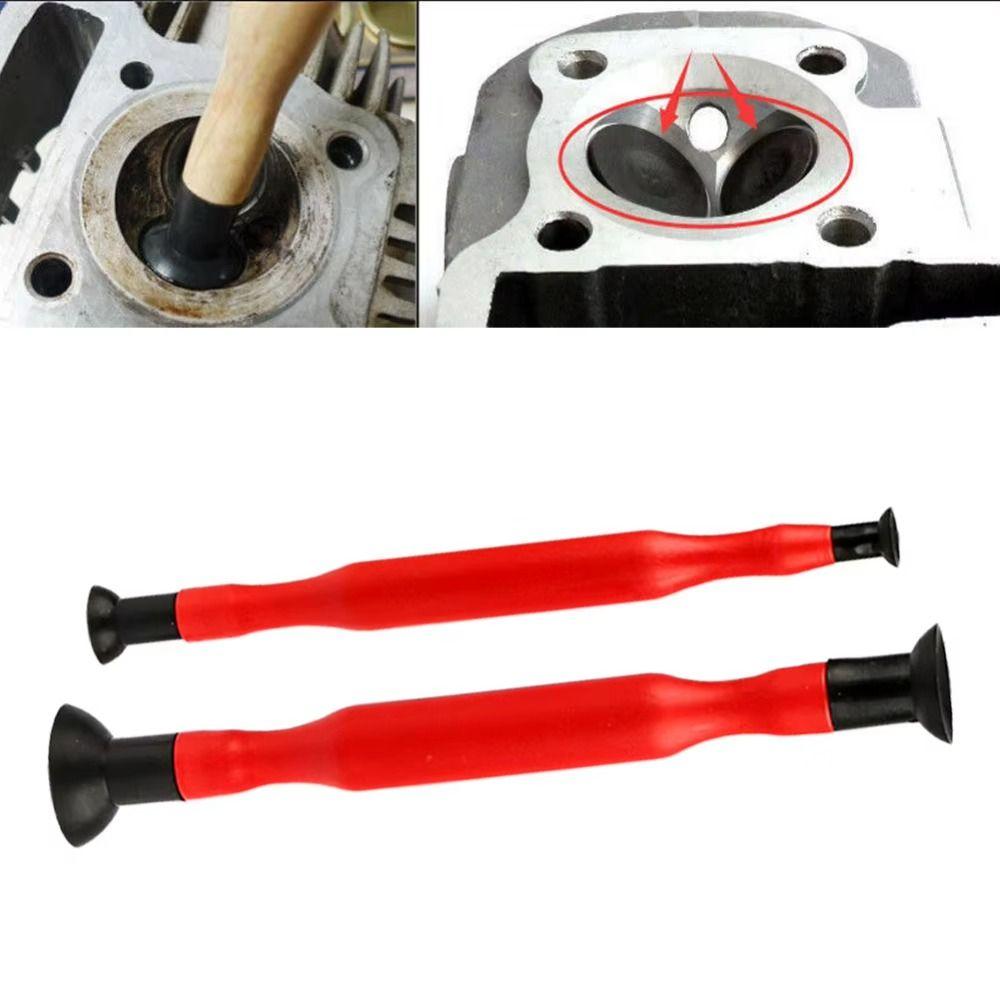2pcs Hand Lapping Grinding Sticks With Suction Cups Valve Lapping Sticks  Motorcycle Repair