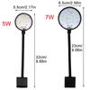 Lâmpada LED USB para Aquário Luz para Aquário Decoração Planta Aquática Múltiplos Modos Luminosidade Regulável Espectro Completo Mini Luz de Clipe 5V