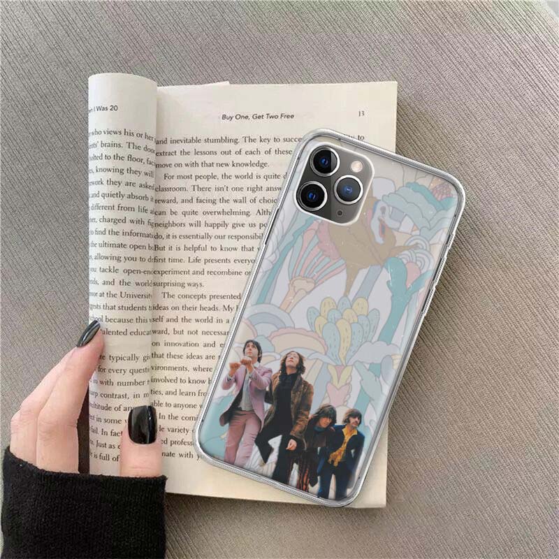 Pretty S-Beatles-B Phone Case For Apple Iphone 12 13 Mini 14 15 Pro 17 Pro Max Air 11 16E 16 Plus Shell Cover Clear TP