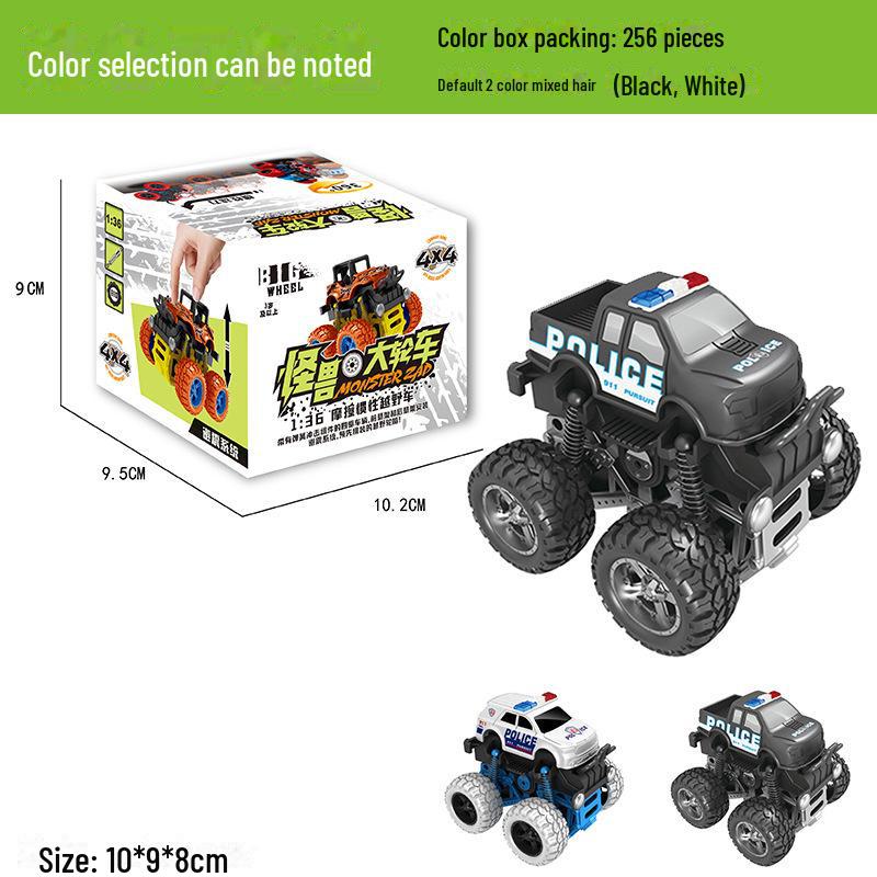 Children's Dinosaur Inertia Car: Four-Wheel Drive Off-Road Toy