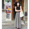 Korean Version of Versatile Summer Suit Women's Sleeveless Vest Niche Retro Plaid Trousers Are Now Popular Fashion Two-piece Set