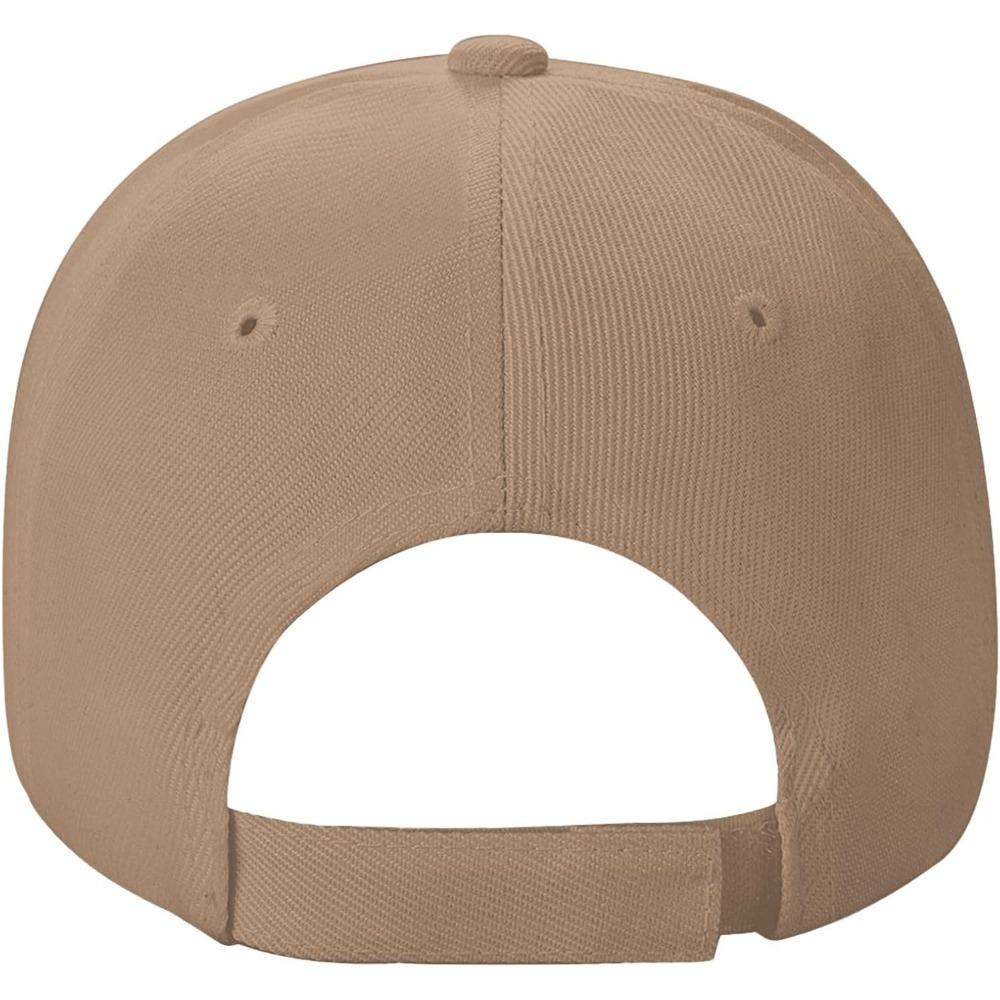 Sandwich Baseball Cap for Men & Women, 3-Layer Contrast Design Adjustable Hat, Lightweight Durable Cap
