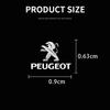 2026 Hete Auto Sticker Voor Peugeot Mode Nieuwe Auto Interieur Decoratie Stickers Badges Embleem Auto Styling Voor Peugeot 206 307 308