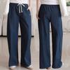 From Heart Soft Fit Banding Wide Denim Pants