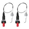2 Pack Piezo Igniters with Push Button for Easy For Gas Appliance Start