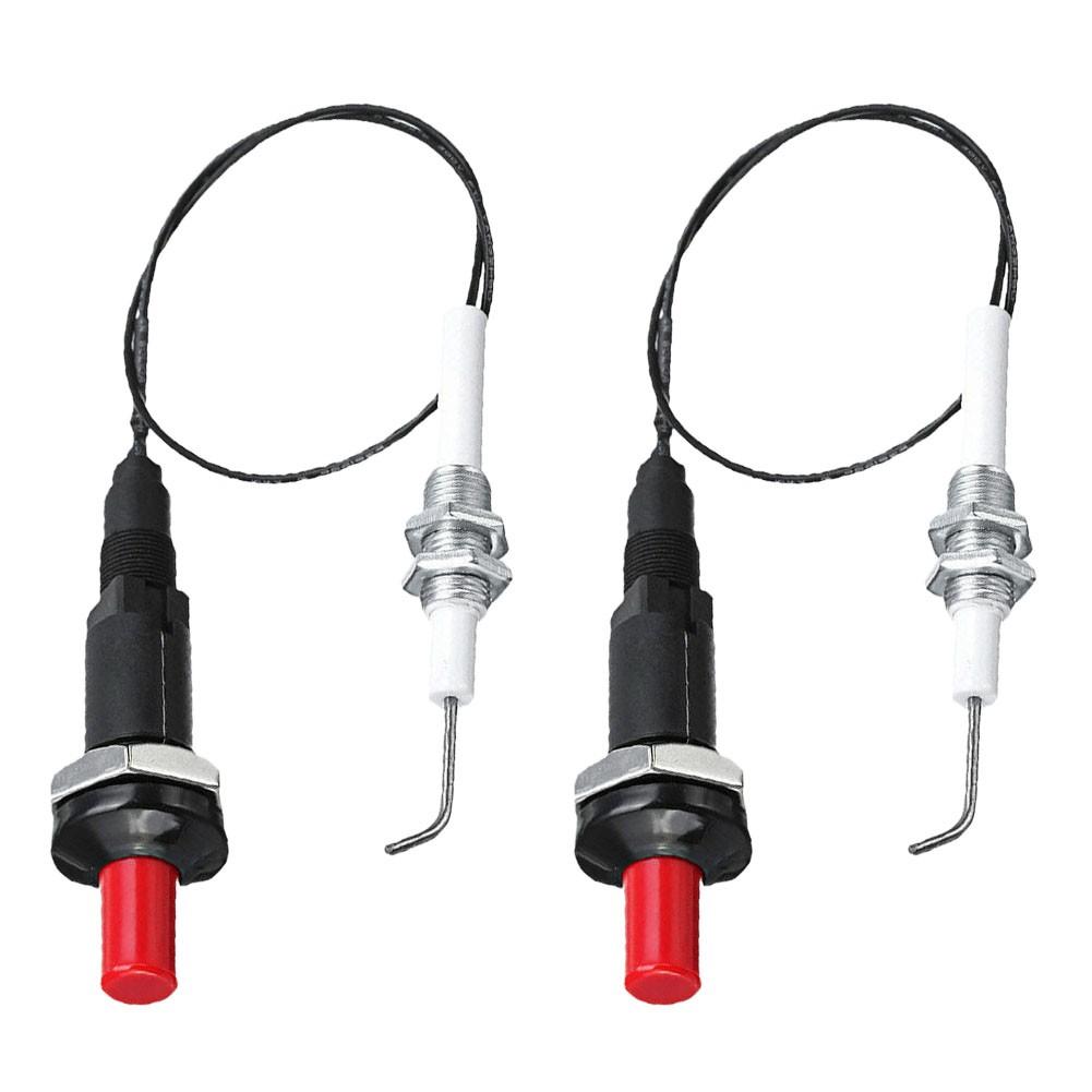 2 Pack Piezo Igniters with Push Button for Easy For Gas Appliance Start