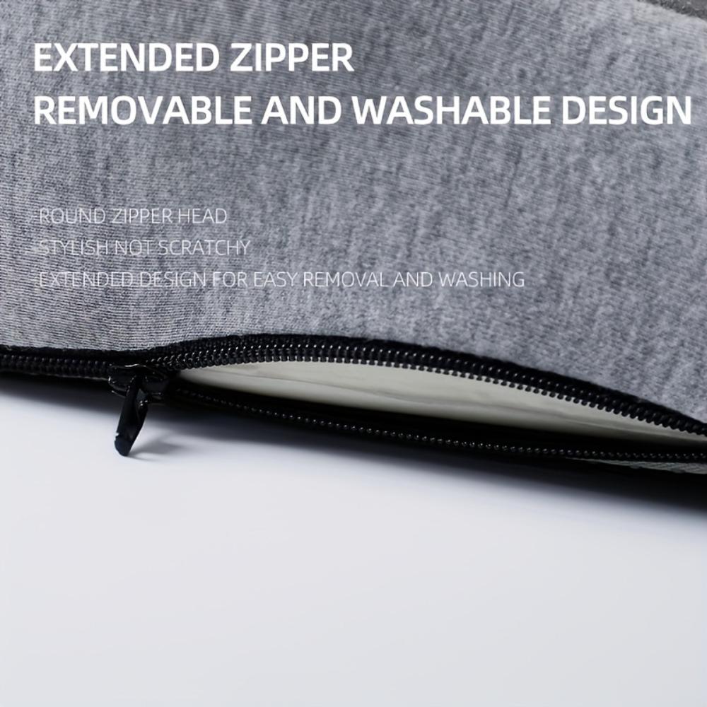 Ergonomic Seat Cushion with Backrest,Suitable for Long Sitting,Car Driving & Desk Work,Washable Office Chair Pad with Posture