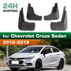 4PCS Car Mud Flaps Splash Guards Mudguards Car Mud Flaps Compatible with Chevrolet Cruze Sedan 2016 2017 2018 2019