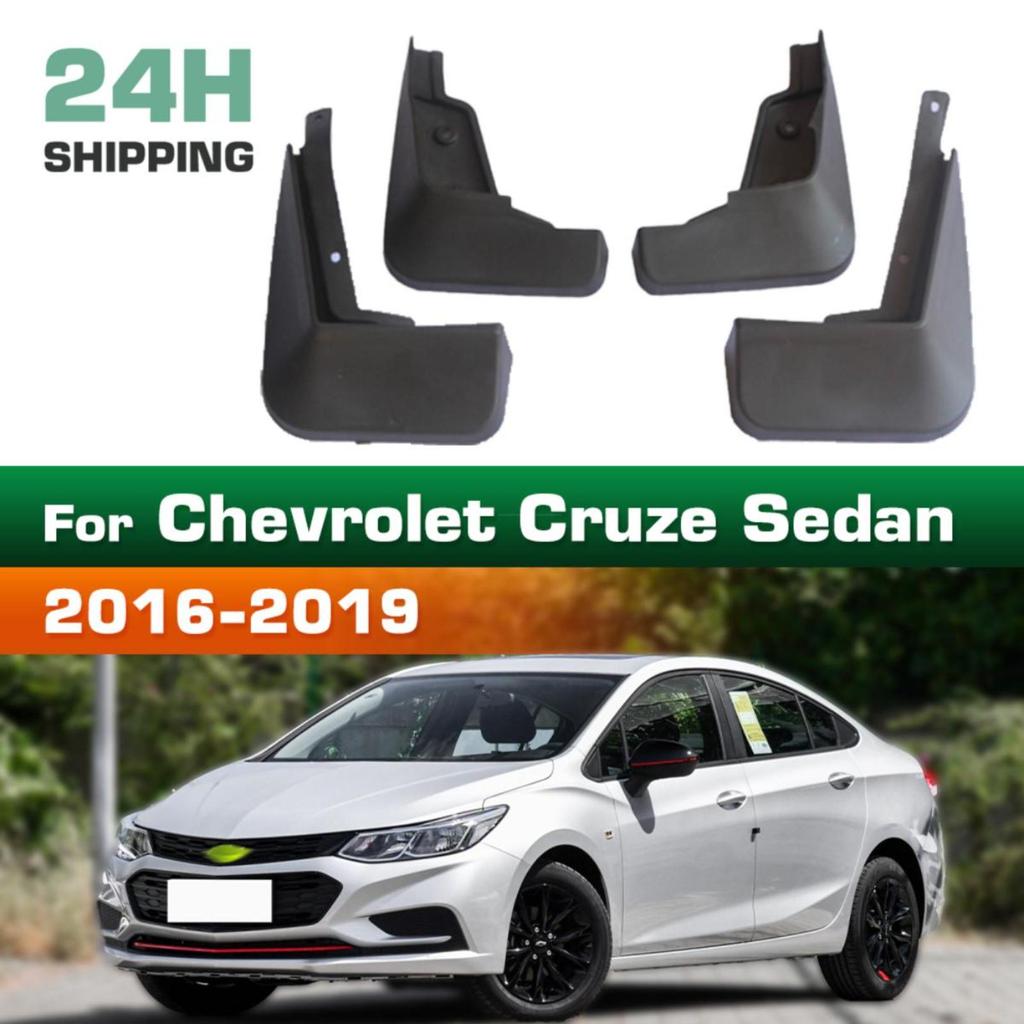 4PCS Car Mud Flaps Splash Guards Mudguards Car Mud Flaps Compatible with Chevrolet Cruze Sedan 2016 2017 2018 2019