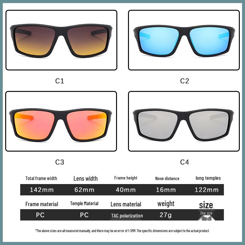 Men's Polarized UV Protection Sunglasses for Outdoor Fishing & Driving - Fashion Trend P9502