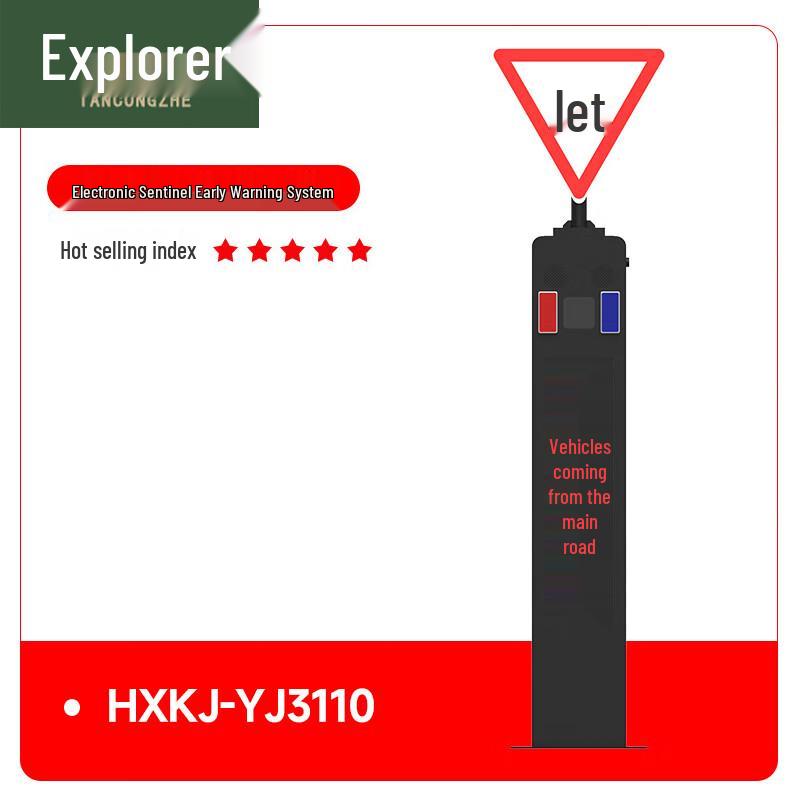 Pathfinder Smart Curve Warning Radar Speed Sign