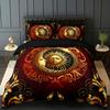 Mystic Celestial Sun Moon 3D Printed Bedding Set Comfortable Duvet Cover King Queen Twin Size Bithday Gift Bedroom Decoration
